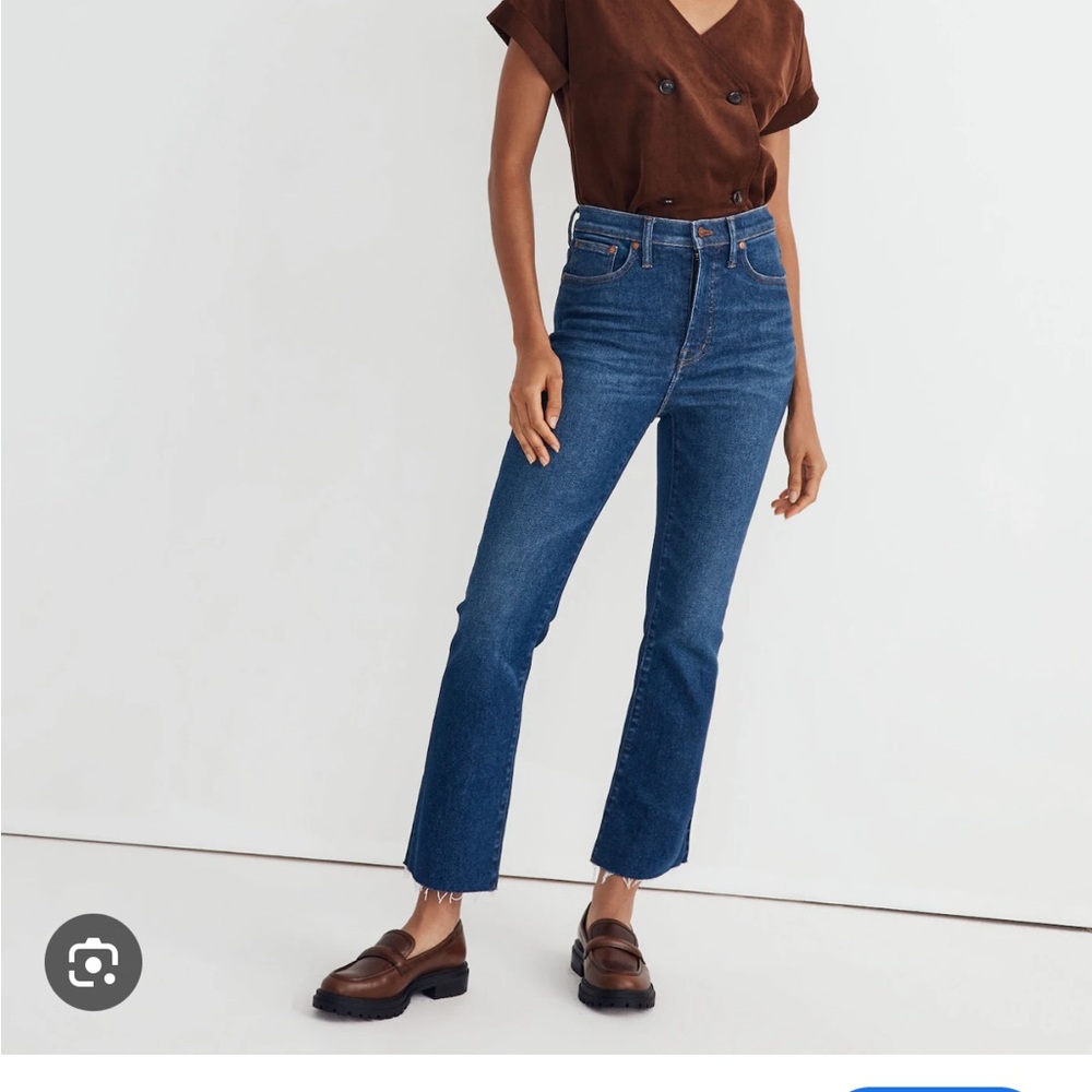 Madewell Blue Ankle Jeans